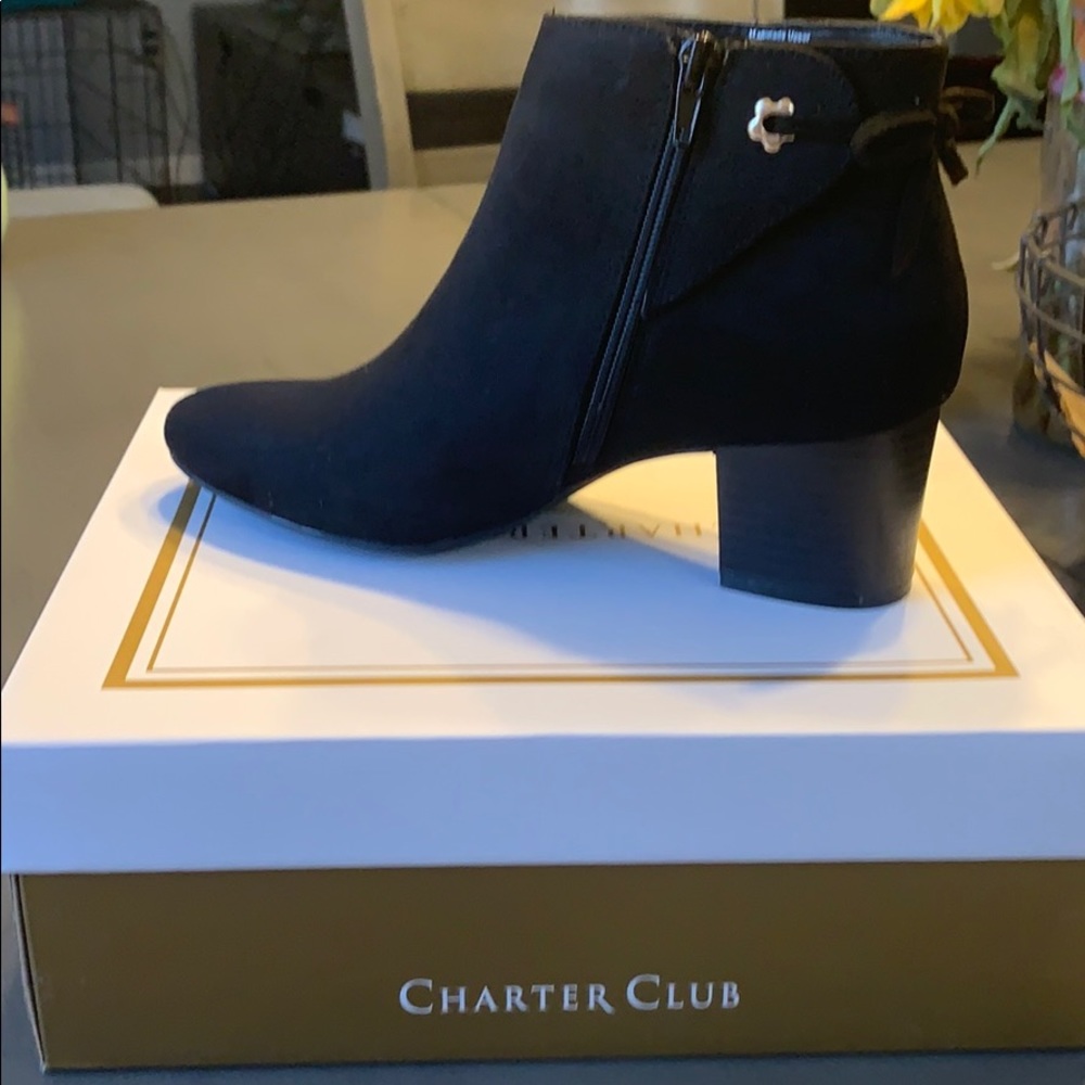 Band new Black heel booties